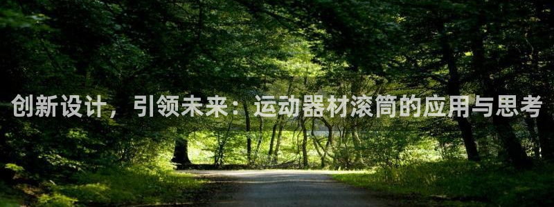 注册678体育官方正版app:创新设计,引领未来:运动器材滚